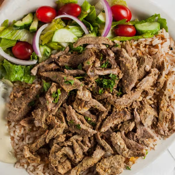 Meat Shawarma.