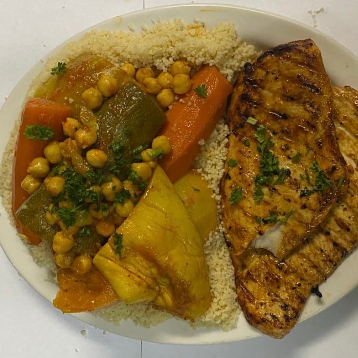 Chicken Couscous.