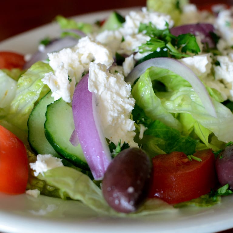 Fresh Greek Salad and More Mediterranean Delights