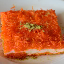 Fresh Knafeh Nabulsia.