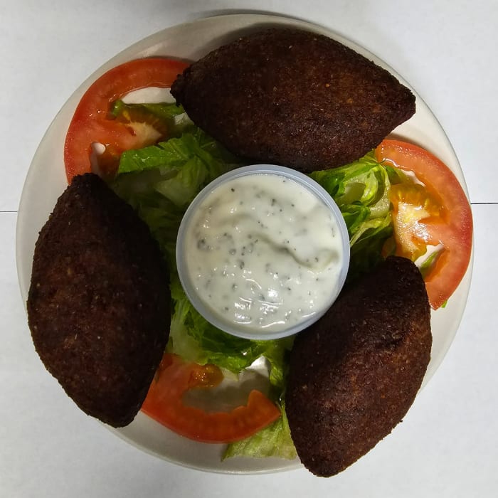 Fried Kibbeh.