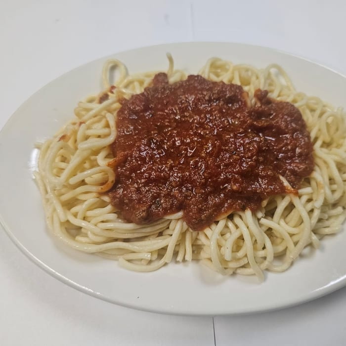 Kids Spaghetti with Meat.