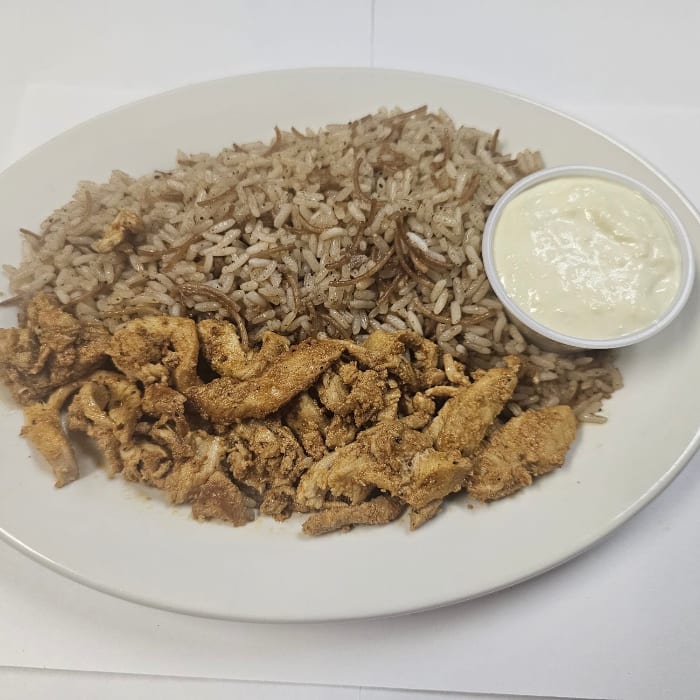 Kids Chicken Shawarma.