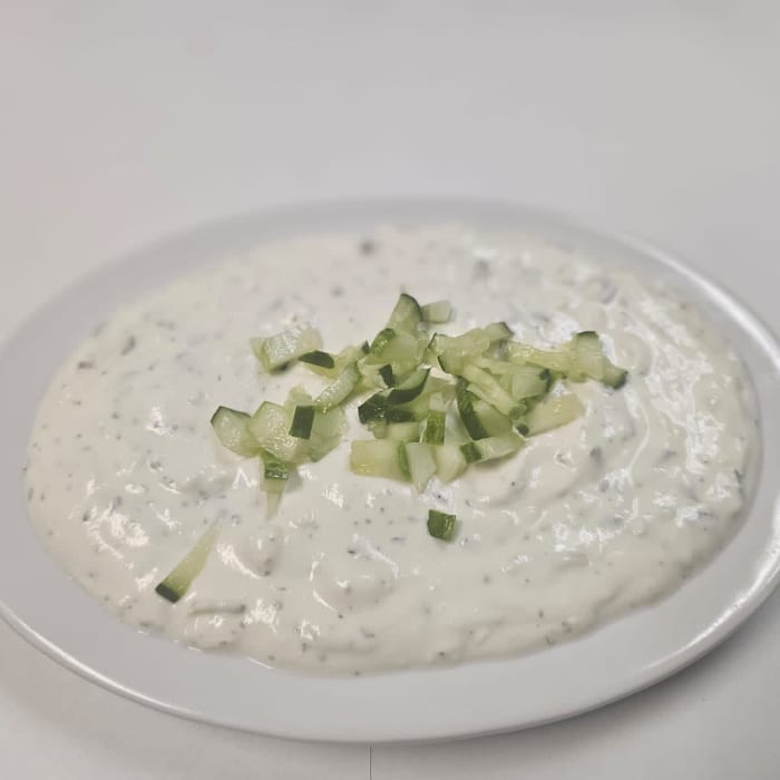 Chilled Cucumbers with Yogurt.